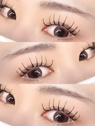 マツエク・マツパ 🩰yuri🩰 似合わせ/束感のマツエク・マツパデザイン