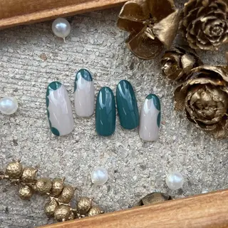 ネイル ⭐︎休業中の練習⭐︎ JNA認定講師髙橋のネイルデザイン