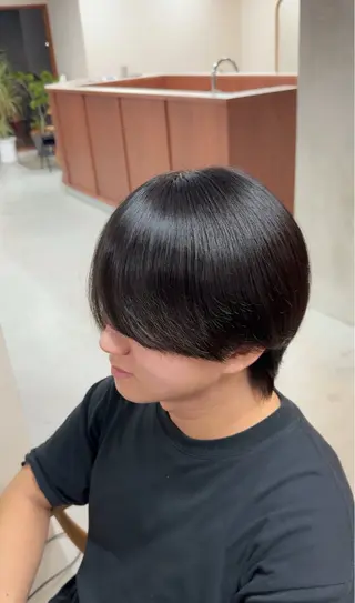 ショート パーマ メンズ 雪音/美髪縮毛矯正 /ニュアンスパーマのヘアスタイル