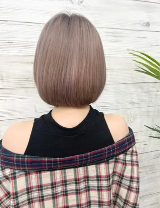 ショート カラー ヘアアレンジ 枝毛カット＆髪質改善 満足NO.1岡しゃんのヘアスタイル