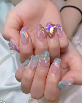 ネイル lucky nail 歌舞伎町のネイルデザイン