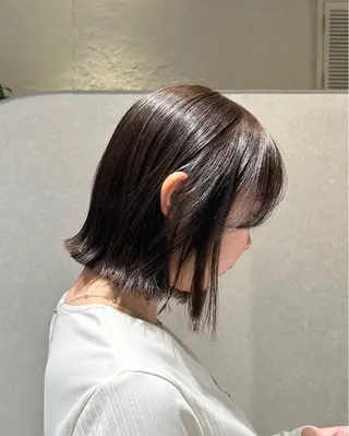 ミディアム カラー LOVESTOIKE 井上つぐみ/透明感のヘアスタイル