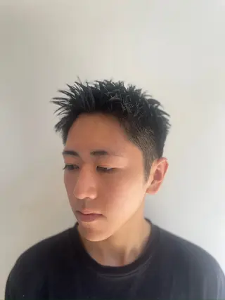 ショート メンズパーマ/カット / 古川　諒のヘアスタイル