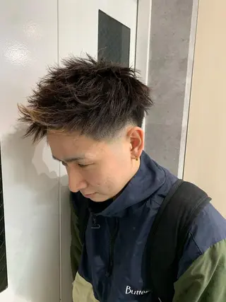 ショート メンズ _WHITE所属・黒川 陵のヘアスタイル