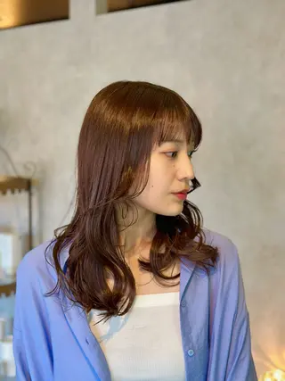 ミディアム uhiyama shotarouのヘアスタイル