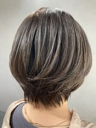 ショート カラー 大澤 美樹 💇‍♀️店長のヘアスタイル
