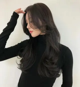セミロング カラー 鈴木 一貴のヘアスタイル