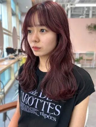 ロング カラー 🍊暖色カラー /ボブ/kanonのヘアスタイル