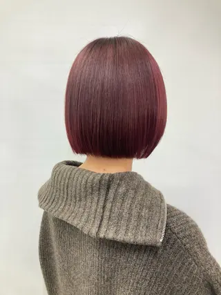 ミディアム カラー ウルフレイヤー エクステ/kokiのヘアスタイル