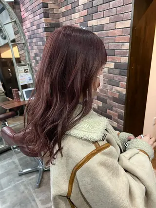 カラー 【艶髪】💐韓国風× 透明感💐深江裕稀のヘアスタイル