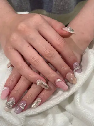 ネイル ꪆৎ平行アーチ ྀི ワカナの眉毛・アイブロウイメージ