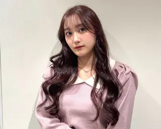 ロング カラー 🩷渋谷/韓国レイヤ ー/艶髪/Sayaのヘアスタイル