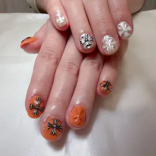 ネイル Nail Share Salon Mariris所属・ユカ𖤐nail 堺筋本町/心斎橋のネイルデザイン