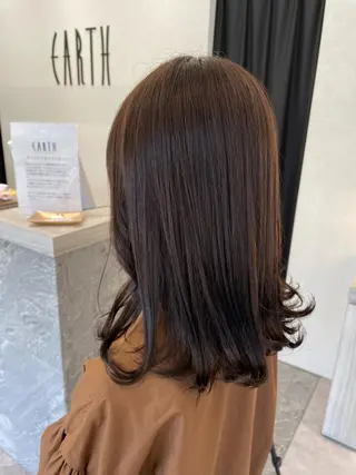 ミディアム カラー karin/インナー カラー/北名古屋市のヘアスタイル