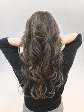 セミロング カラー Hair make VERDA所属・宮下 耕平のヘアスタイル