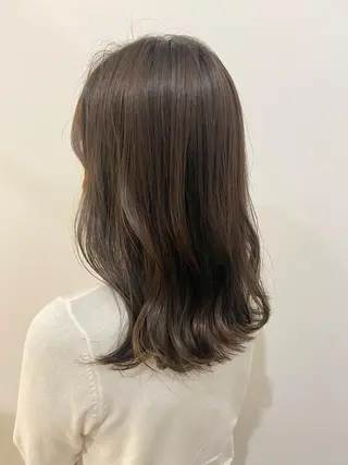 セミロング カラー 🫧 nanaco🫧のヘアスタイル