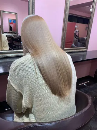 ロング カラー Selene hair 難波店のヘアスタイル