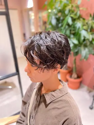 ショート 山本 純平のヘアスタイル