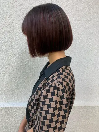 ショート 🧨ブリーチー×ボブ レイヤー💎じゅえるのヘアスタイル