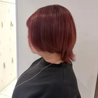 カラー ハイトーンカラー🤍 やない せいらのヘアスタイル