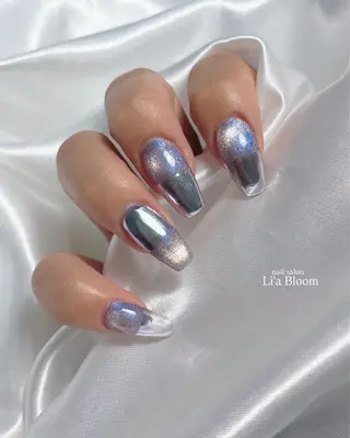 ネイル Li'a Bloom所属・🦋🤍 madoka🤍のネイルデザイン