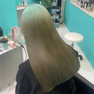 ロング カラー mana/メンズ/ ヘアセット/ブリーチのヘアスタイル