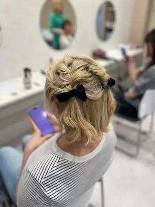 ヘアアレンジ 福岡 音々のヘアスタイル