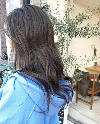 セミロング カラー luve heart's And Be minamisemba所属・脇坂 佳世の眉毛・アイブロウイメージ