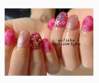 ネイル ﾈｲﾙﾙｰﾑﾘｯｶ 𝐦𝐚𝐲𝐮のネイルデザイン