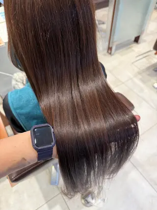 ロング 🎀ིྀ暖色カラー/ 髪質改善/みどりのヘアスタイル