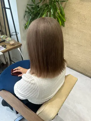 ミディアム カラー 髪質改善AUSTIN登戸所属・ICHIKA/暖色 カラー / Wカラーのヘアスタイル