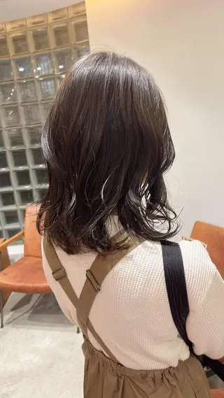 ミディアム 梅田美容室/カット /Maoのヘアスタイル