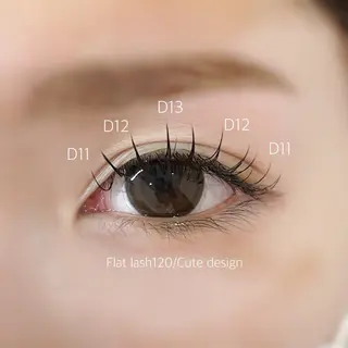 マツエク・マツパ beauty eye所属・中島 美月のマツエク・マツパデザイン