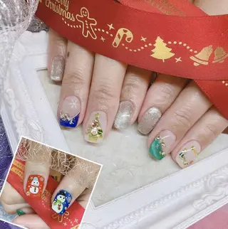 ネイル 長さだし専門店 M2　rikaのネイルデザイン