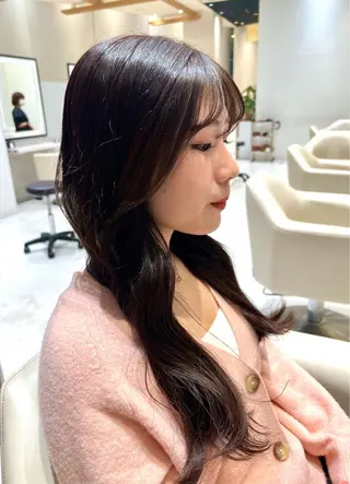 ロング カラー k-two あべのキューズモール所属・k-two 天王寺♡ honokaのヘアスタイル