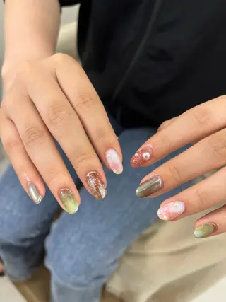 ネイル THREE.所属・THREE nail 長谷川のネイルデザイン