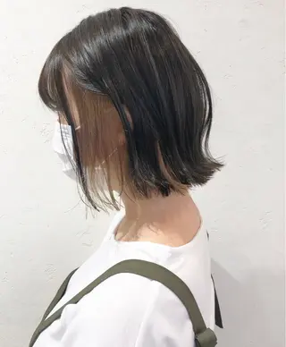 ミディアム 髪質改善/縮毛矯正 /青山　早希🐾のヘアスタイル