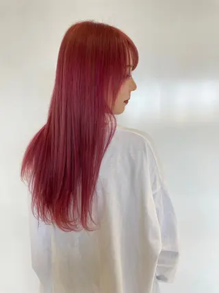 ロング カラー 韓国風🇰🇷レイヤ ーKEI🇰🇷のヘアスタイル
