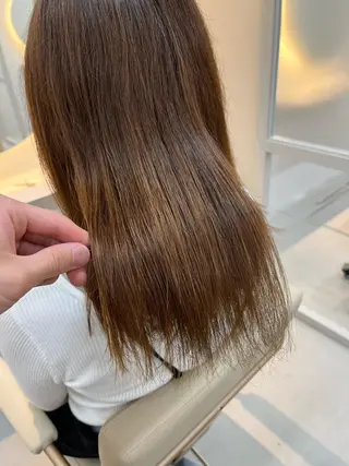 ミディアム カラー 透明感カラー/艶髪/ 高城潤也のヘアスタイル