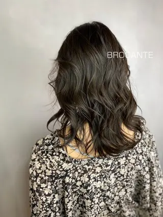 セミロング L’atelier BROCANTE （ラトリエ　ブロカント）所属・BROCANTE立川 karasawa.nのヘアスタイル