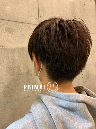 ショート メンズ 佐瀬竜矢PRIMAL /portのヘアスタイル