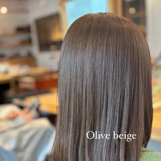 ミディアム カラー 髪質改善カラー ブラウン🤎YUMEのヘアスタイル