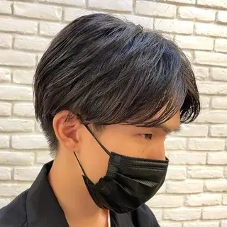 ショート メンズ Ms.CHARM所属・ハイライト無料 韓国ヘア/レイヤーのヘアスタイル