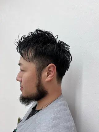 ショート メンズ セミjrスタイリスト /田尾凌雅のヘアスタイル