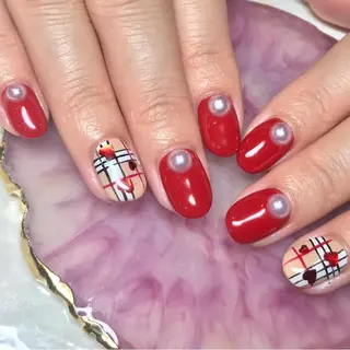 ネイル 五十嵐 美智のネイルデザイン