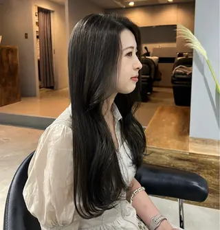 ロング カラー akane/ボブ /オリーブ/ブラウンのヘアスタイル