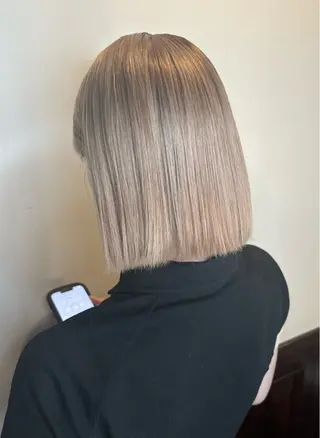 カラー げんば ななのヘアスタイル