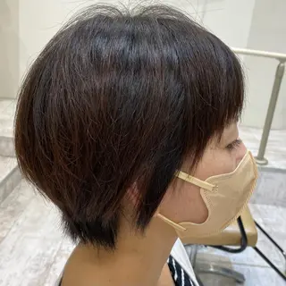 ショート 肥後 有紗のヘアスタイル