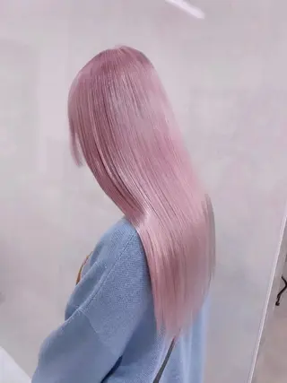 ロング カラー パーマ ヘアアレンジ メンズ SALOWIN所属・ハイトーン美容師 MASATOのヘアスタイル