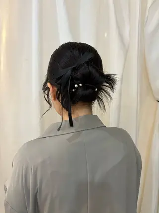 ヘアアレンジ 顔周りカット ピンク カラー♡りりのヘアスタイル